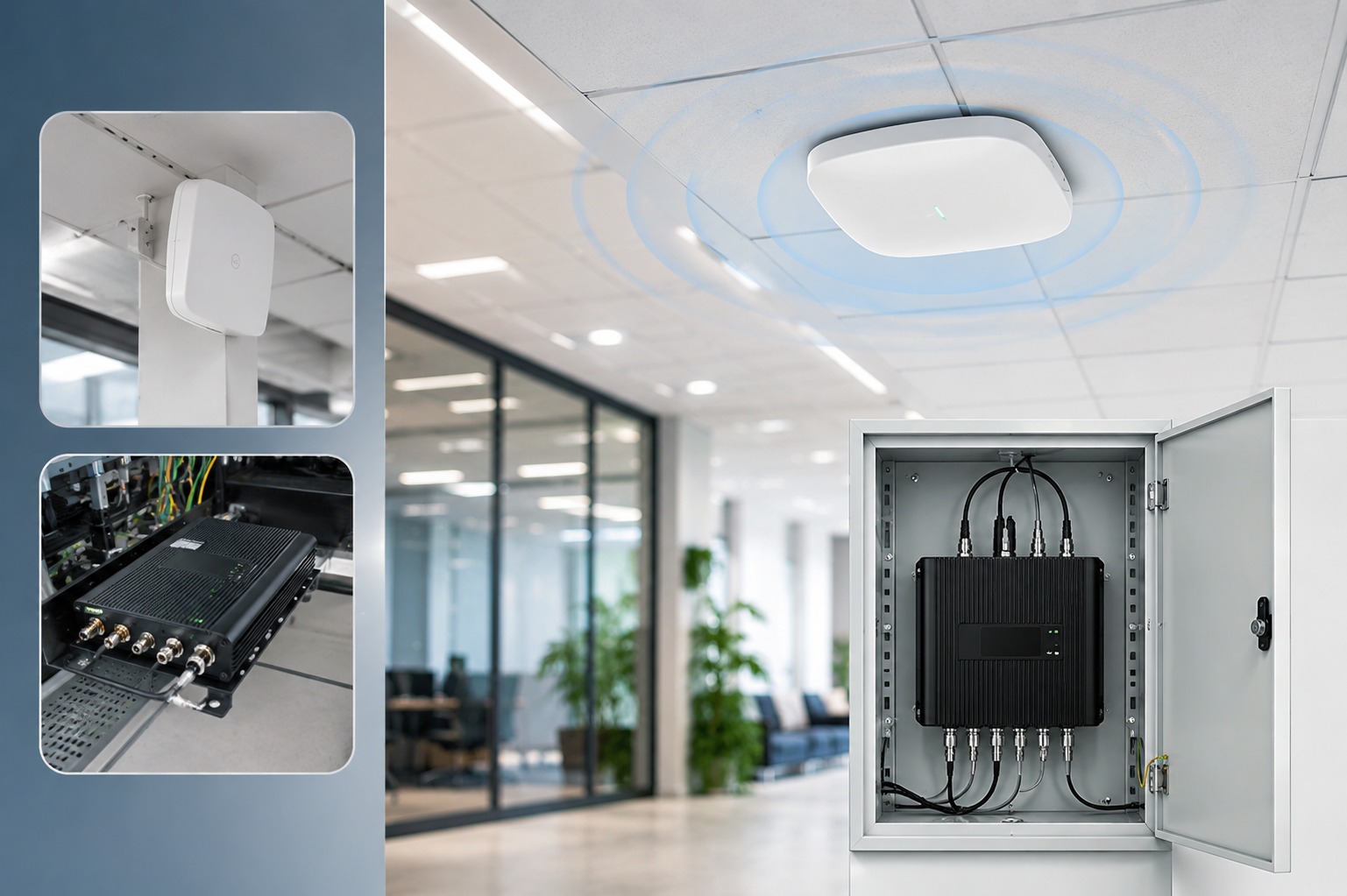 Indoor DAS ceiling mount
